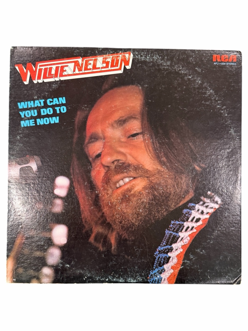 Willie Nelson What Can You Do To Me Now LP Vintage Vinyl Record 1975 RCA